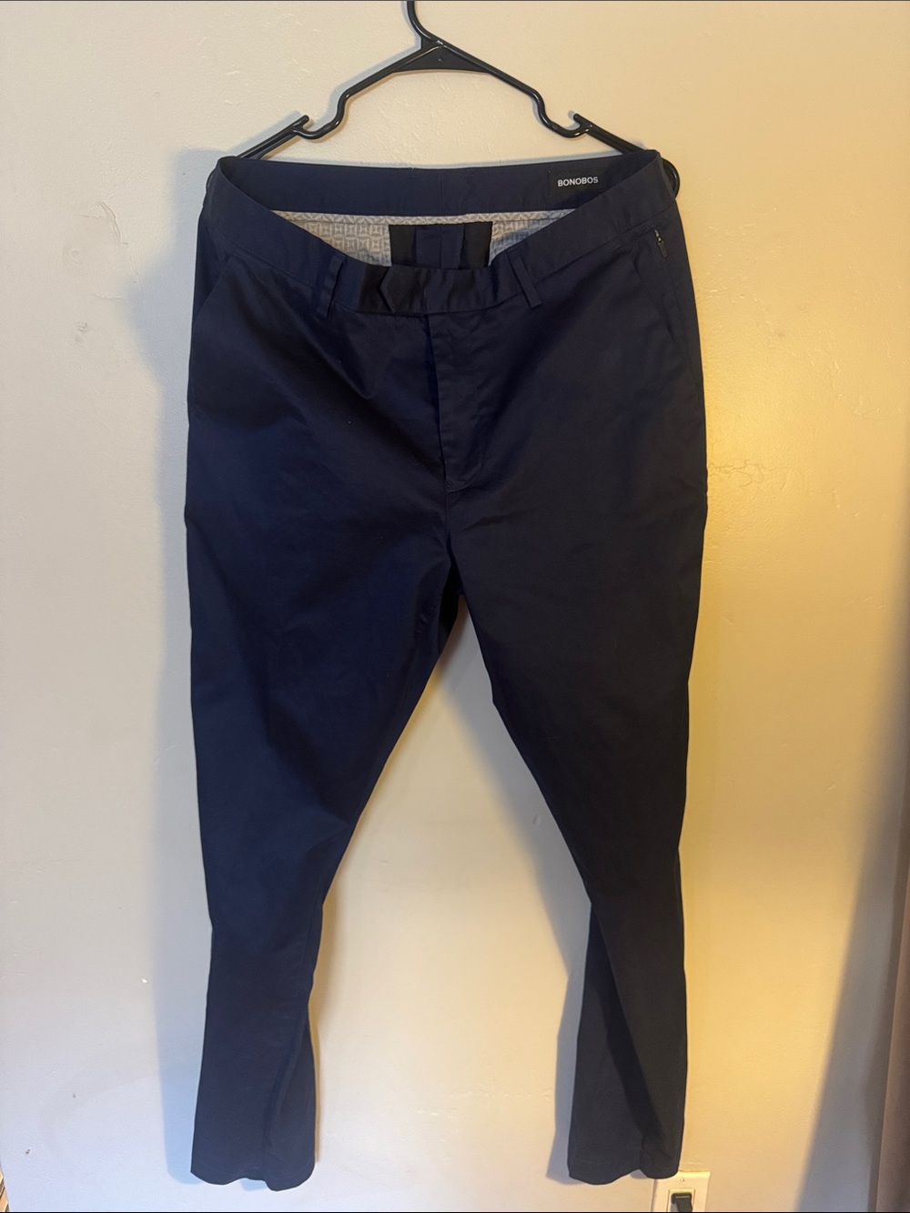 Bonobos Navy tech trouser